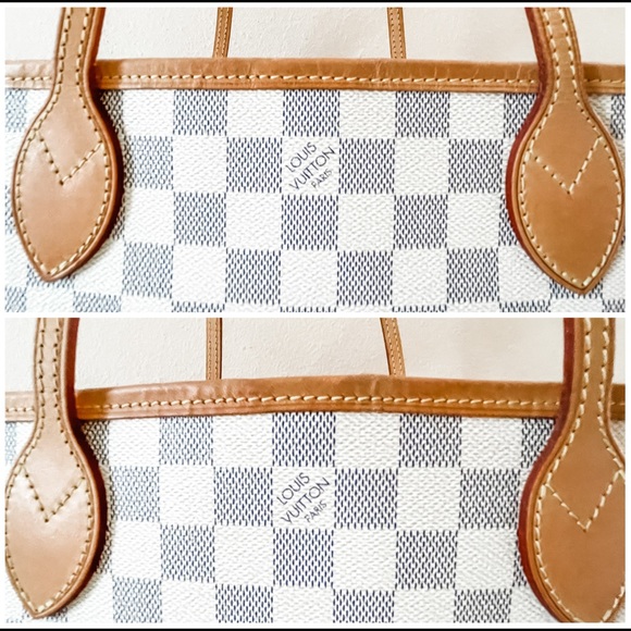 💰SOLD💰Louis Vuitton Damier Azure Neverfull PM - Picture 6 of 12